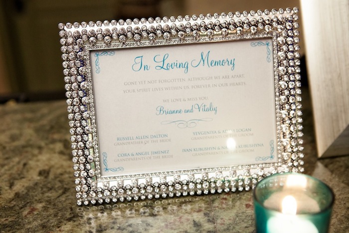 Real Wedding Tiffany Blue And Sparkle Paper And Home