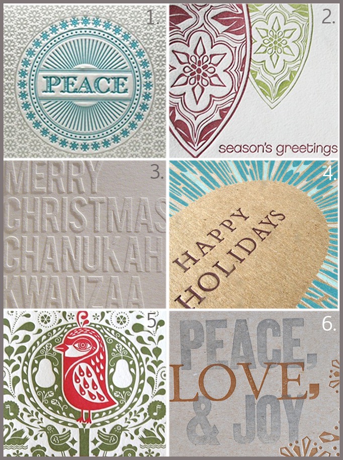 Holiday Card Round Up 2011