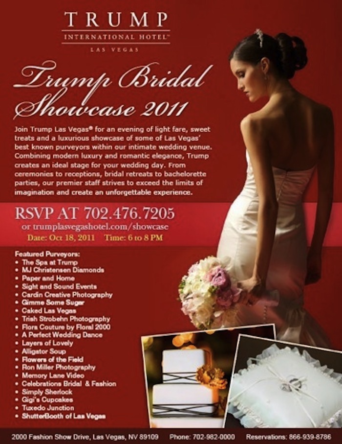 Trump Las Vegas Bridal Showcase 2011