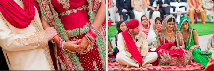 Sikh Indian Wedding Ceremony