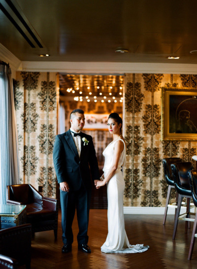 Bride & Groom at The Barrymore Wedding