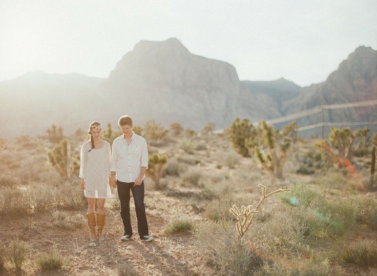 Las Vegas Desert Engagement Session Gaby J. Photography Paper and Home