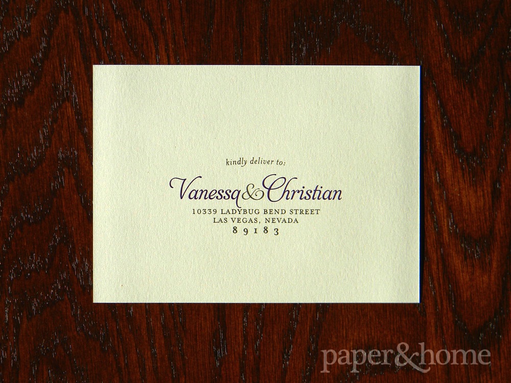 Classic Champagne Shimmer Reply Postcard Front