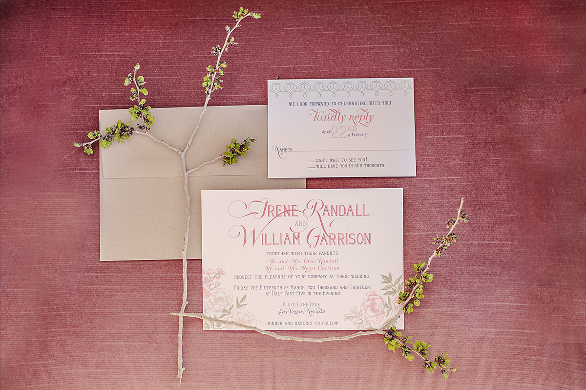 Enchanted Garden Wedding Invitations