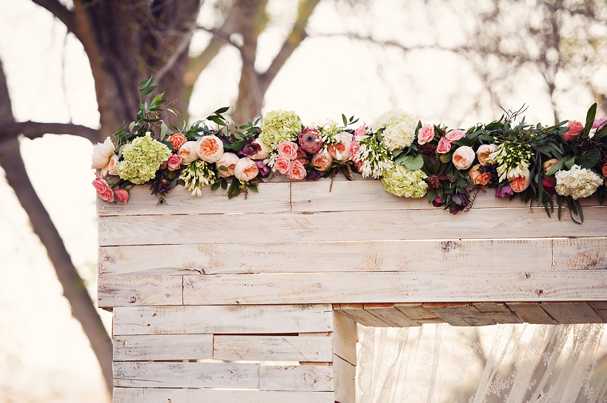 Enchanted Garden Wedding Ideas Chuppah Flowers