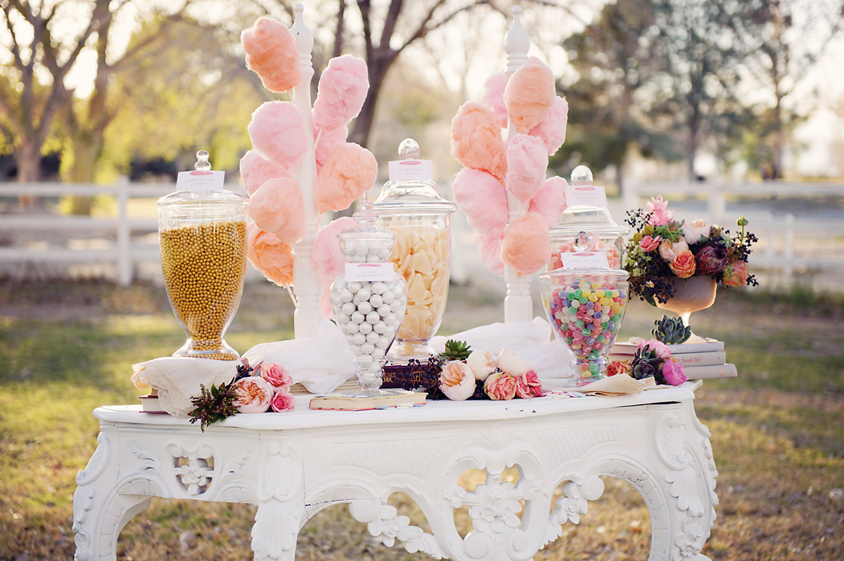 Enchanted Garden Wedding Ideas Candy Station Tags