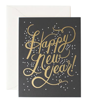 Rifle Paper Co. Shimmering New Year Boxed Notes