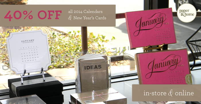 Calendar Sale Slider