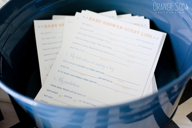Baby Shower Idea Mad Libs for Guests
