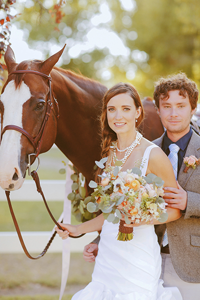 equestrian wedding inspiration