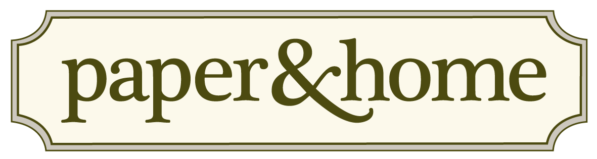 paper and home logo