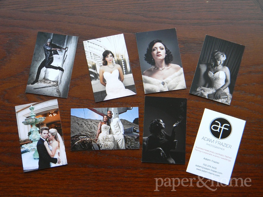 branding yourself photographer business cards