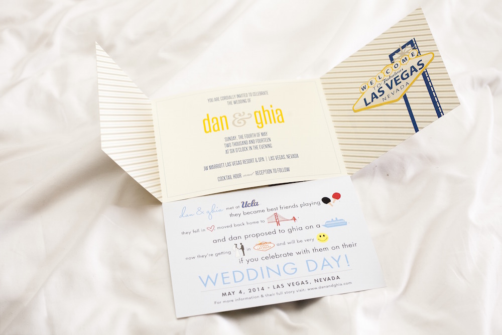 wedding invitations las vegas 2