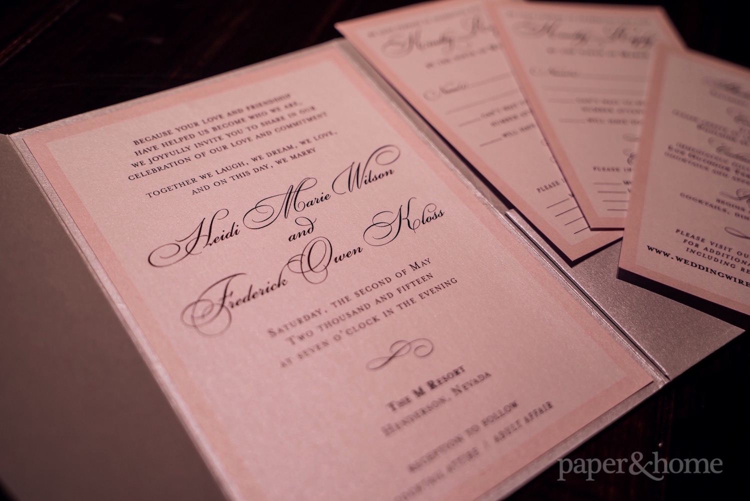 Classic Wedding Invitations