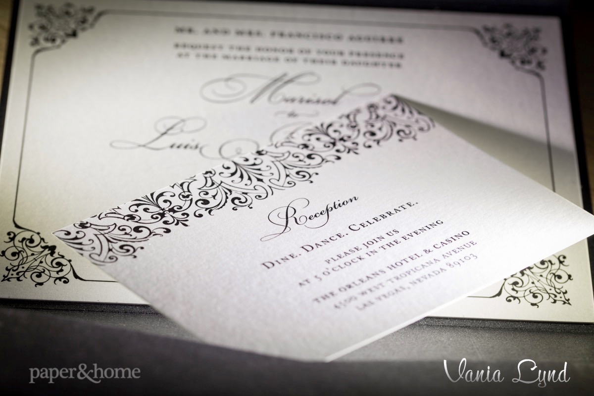 Shimmer Wedding Invitations