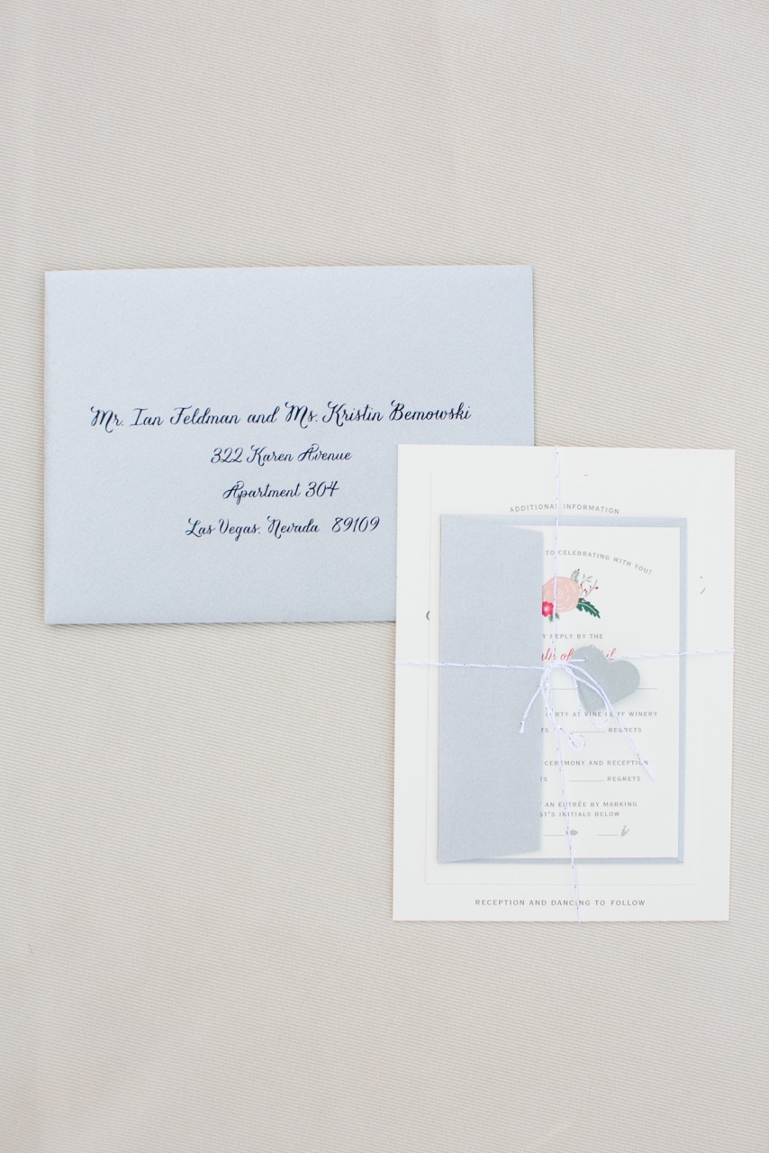 Vintage Floral Wedding Invitations