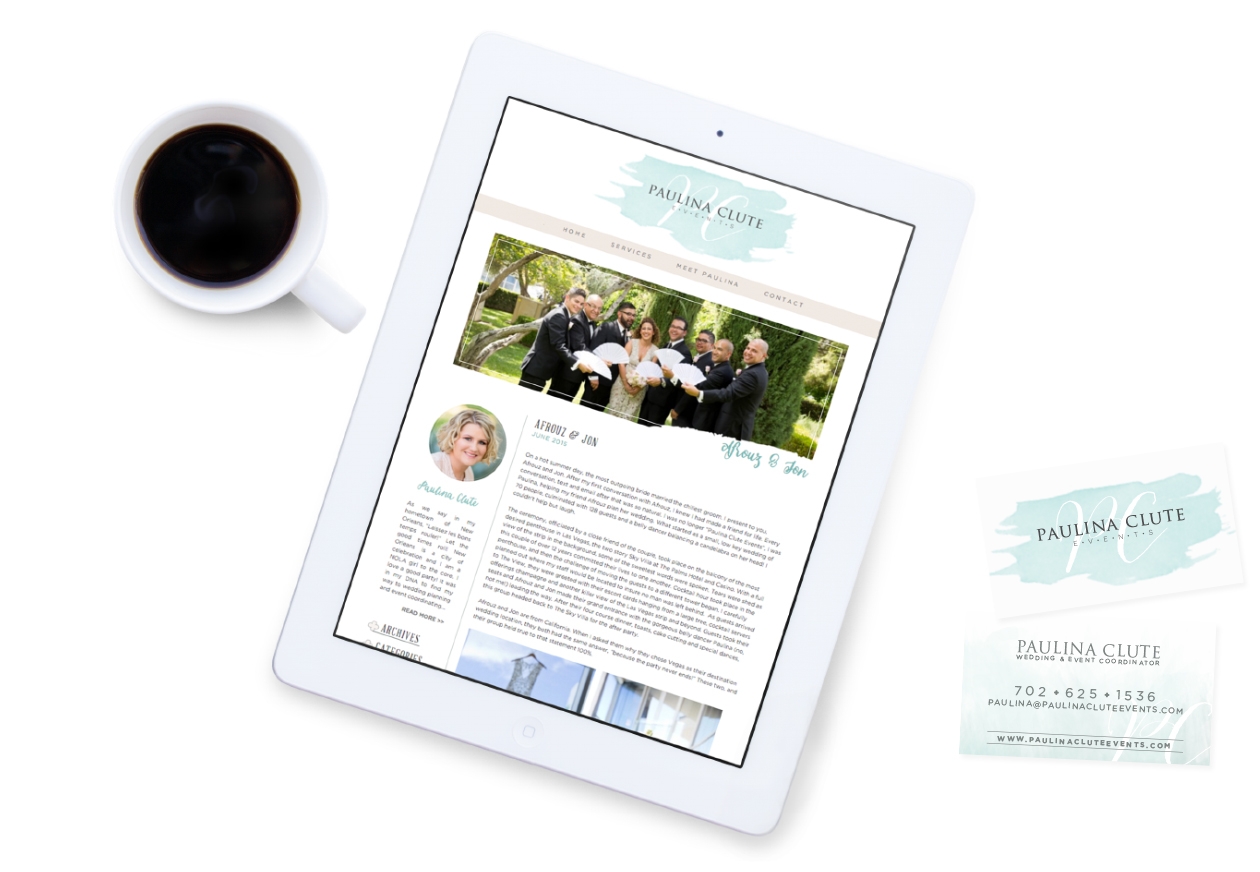 iPad showing graphic design