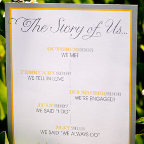 The Story of Us Vow Renewal Print
