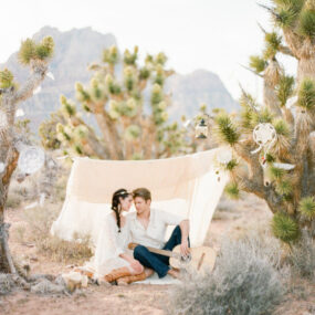 Las Vegas Desert Engagement Session