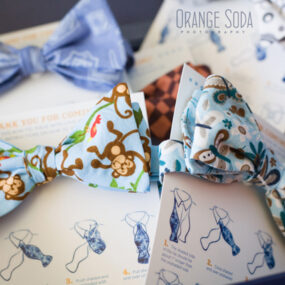 bow tie theme baby shower stationery paper