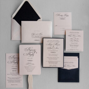 glamorous wedding invitations