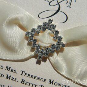 bling wedding invitations