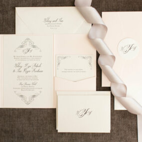 classic wedding invitations
