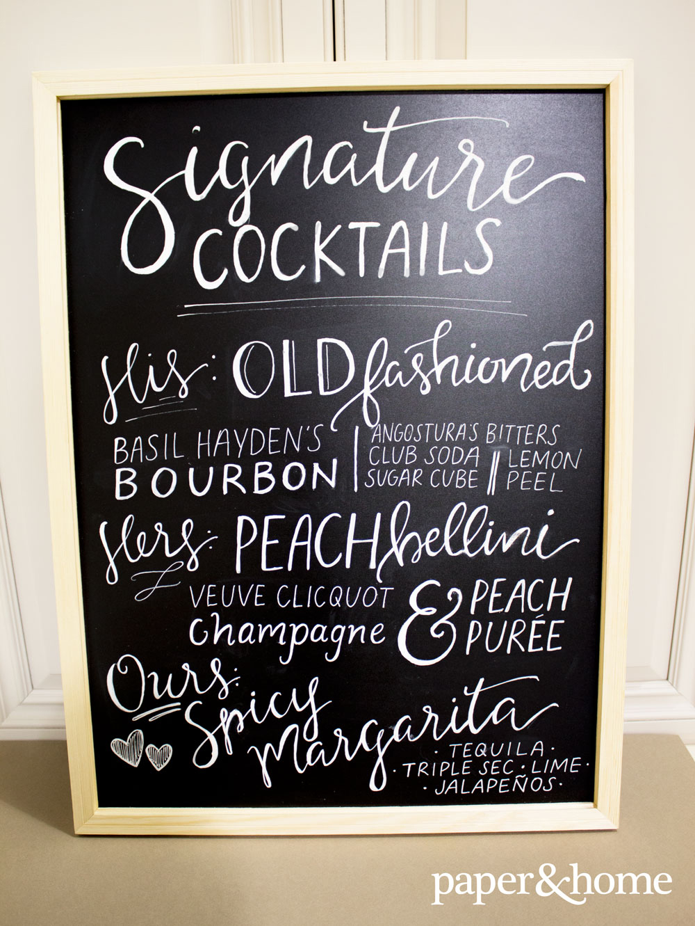 chalkboard art las vegas