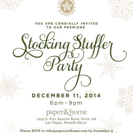 Paper and Home Stocking Stuffer Party