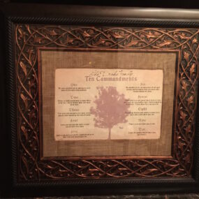 family rules print