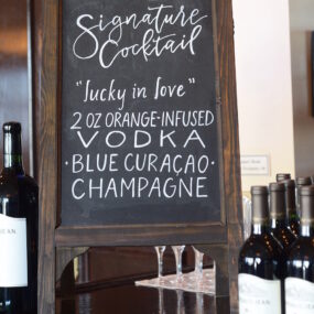 chalkboard bar signs