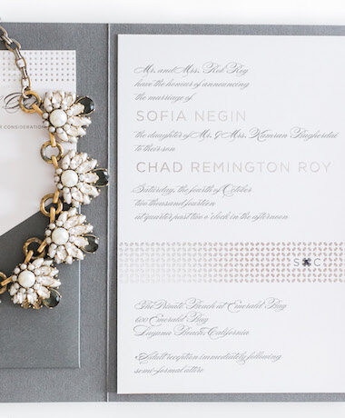 Sophisticated Wedding Invitations thumb