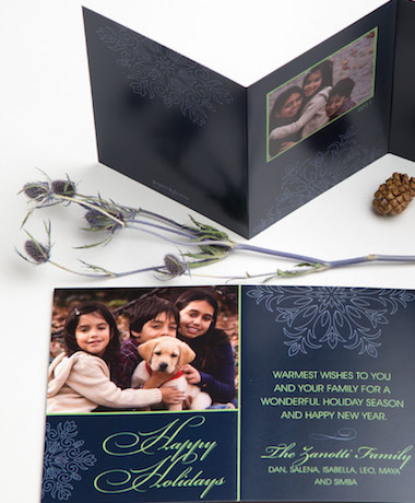 Trifold Photo Holiday Cards