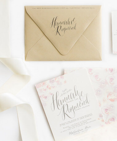 Water Color Wedding Invitations thumb