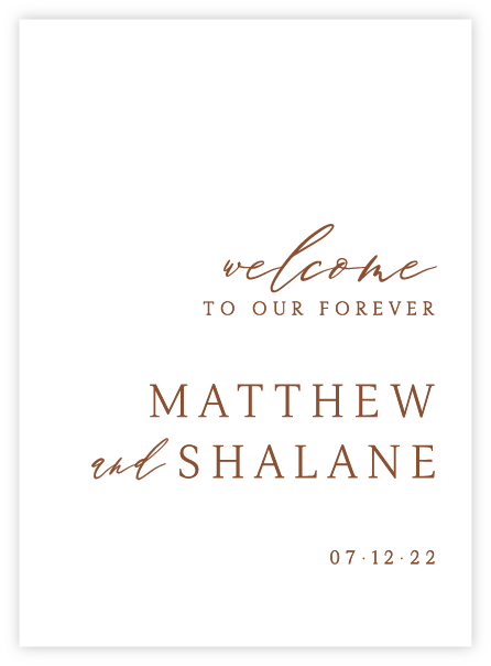 Script 01 Welcome Sign